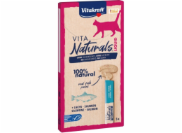 VITAKRAFT Vita Naturals Liquid Salmon - pamlsek pro kočky - 5 x 15g