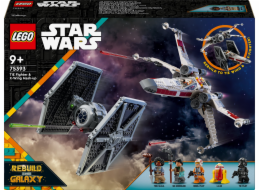 LEGO 75393 Star Wars Mashup stíhačky TIE a X-Wing, stavebnice