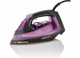 Morphy Richards 303140 žehlička Napařovací žehlička Keramická žehlicí plocha 2800 W Černá, Purpurová