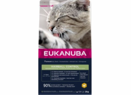 EUKANUBA Hairball Control Chicken - suché krmivo pro kočky - 2kg