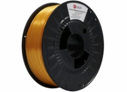 C-TECH Tisková struna (filament) PREMIUM LINE, Silk PLA, dopravní žlutá, RAL1023, 1,75mm, 1kg