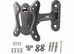 Maclean MC-416 TV Monitor Wall Mount 13"-32" 30kg Tilt Rotate max. VESA 100x100 Black Powder Coating LED OLED LCD Universal Bracket Holder