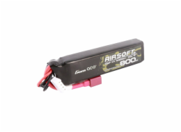 Gens Ace Lipo 800MAH 11.1V 25C 3S1P Airsoft Gun Lipo baterie s T (Deans) konektorem