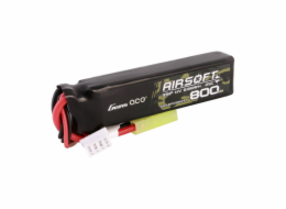 Gens Ace Lipo 800MAH 11.1V 25C 3S1P Airsoft Gun Lipo baterie s mini Tamiya konektorem