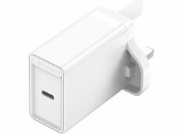 USB-C Wall Charger Vention FADW0-UK 20W UK White