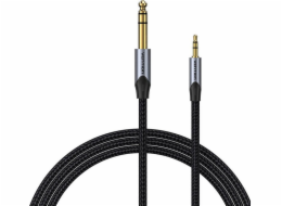 Cable Audio 3.5mm TRS to 6.35mm Vention BAUHH 2m Gray