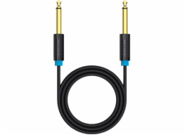 Audio Cable TS 6.35mm Vention BAABF 1m (black)