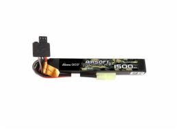 Gens ace G-Tech 25C 1500mAh 2S1P 7,4V Airsoft Gun Lipo baterie s mini Tamiya konektorem