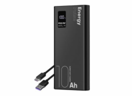 OBAL:ME EnergyPulse Powerbanka 10000mAh 22.5W Black