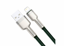 Kabel USB pro Lightning Baseus Cafule, 2,4A, 2m (zelený)