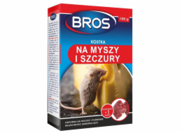 Kostky na hubení myší a potkanů Bros, 100 g