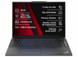 LENOVO NTB ThinkPad E16 AMD G2 - Ryzen7 7735HS,16" WUXGA,32GB,1TBSSD,FHD+IRcam,W11P