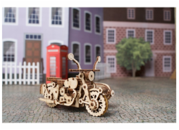 Ugears 3D dřevěné mechanické puzzle Vojenské nákladní auto