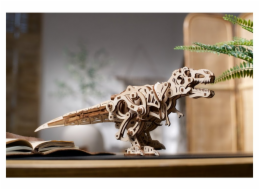 Ugears 3D dřevěné mechanické puzzle Tyrannosaurus Rex