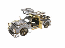 Woodcraft Dřevěné 3D puzzle Sportovní auto