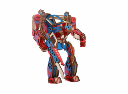 Woodcraft Dřevěné 3D puzzle Powersuit barevný