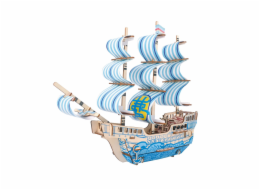 Woodcraft Dřevěné 3D puzzle Loď ze snu