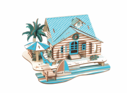 Woodcraft Dřevěné 3D puzzle Vila na Bali