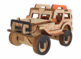 Woodcraft Dřevěné 3D puzzle Jeep