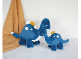 Doudou Histoire d´Ours Plyšová hračka modrý dinosaurus 40 cm