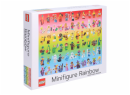 Chronicle Books Puzzle LEGO® Duhové minifigurky 1000 dílků