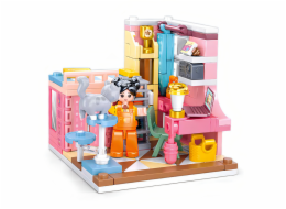 Sluban Girls Dream Mini Handcraft M38-B1016D Ložnice