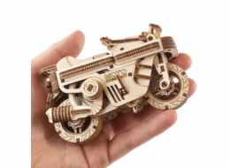 Ugears 3D dřevěné mechanické puzzle Skládací skútr