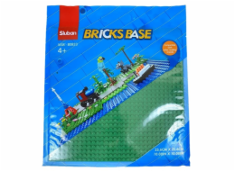 Sluban Bricks Base M38-B0833D Základová deska 32x32 zelená