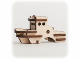 CuteWood Dřevěné 3D puzzle Loď