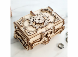 Ugears 3D dřevěné mechanické puzzle Starožitná šperkovnice