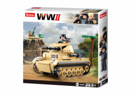 Sluban WWII M38-B0691 Německý tank Panzer II