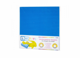 L-W Toys Základová deska 32x32 modrá