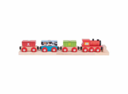 Bigjigs Rail Vlak s potravinami