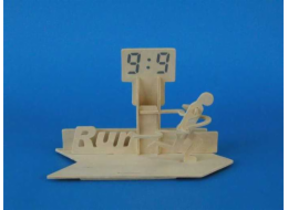 Woodcraft Dřevěné 3D puzzle stojánek na tužky běh