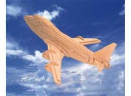 Woodcraft Dřevěné 3D puzzle boeing