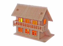 Woodcraft Dřevěné 3D puzzle vila