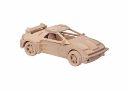 Woodcraft Dřevěné 3D puzzle Ferrari malé