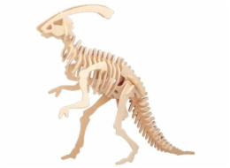 Woodcraft Dřevěné 3D puzzle Parasaurolophus malý