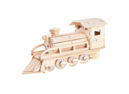 Woodcraft Dřevěné 3D puzzle Lokomotiva