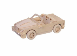 Woodcraft Dřevěné 3D puzzle malé BMW