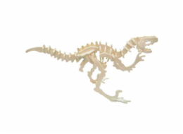 Woodcraft Dřevěné 3D puzzle Velociraptor