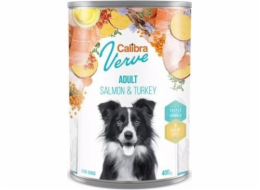 CALIBRA Verve Adult Salmon & Turkey - mokré krmivo pro psy - 400g