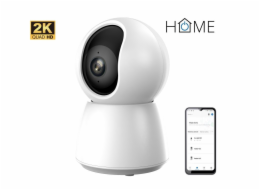 iGET HOME Camera CS4 White - WiFi 2K IP kamera, noční vidění, audio, RJ45, auto tracking