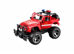 RC remote control car 1:12 Double Eagle (red) Jeep (fire department) E549-003