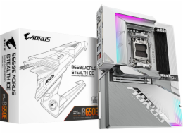 GIGABYTE MB Sc AM5 B650E AORUS STEALTH ICE, AMD B650, 4xDDR5, 2x HDMI, 1xUSB-C, WI-FI, E-ATX