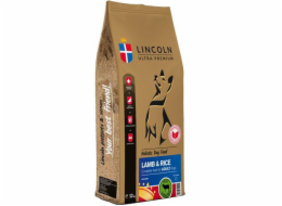 LINCOLN Ultra premium Medium and large Lamb with rice - suché krmivo pro psy - 12kg