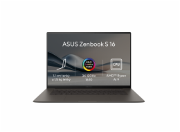 ASUS Zenbook S 16 OLED - Ryzen AI 9 HX 370/32GB/2TB SSD/16"/3K/OLED/Touch/2y PUR/Win 11 PRO/šedá