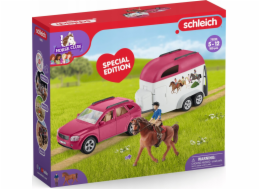 Schleich Horse Club SUV s přívěsem, autíčko