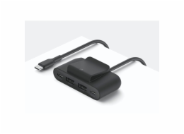 Belkin BOOST Charge 4-Port Split 2xUSB-C/2xUSB-A bl BUZ001bt2MBKB