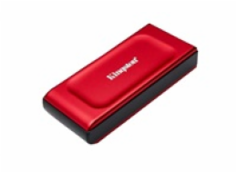 Kingston Externí SSD 1TB XS1000, USB 3.2, červená